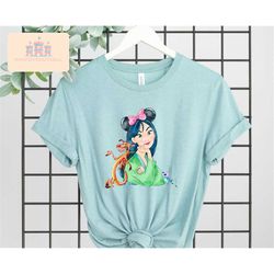 Mulan Shirt, Mulan Birthday Outfit, Princess Mulan Birthday Shirt, Princess Mulan Bodysuit, Birthday Girl, Custom Top, P