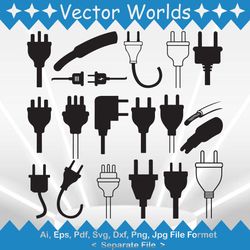 Electric Plug svg, Electric Plugs svg, Electric, Plug, SVG, ai, pdf, eps, svg, dxf, png, Vector