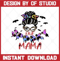 Halloween Png, One Spooky Mama PNG, Mom Halloween, Spooky, Boo Crew, Sublimation Design Downloads
