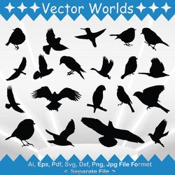 Exotic Birds svg, Exotic Bird svg, Exotic, Birds, SVG, ai, pdf, eps, svg, dxf, png, Vector