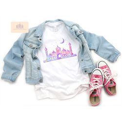 Princess Jasmine Castle shirt, Disney Shirt, Disneyland CA Shirt, Disney World Shirt, Colorful Disney T-Shirt,Disney Shi