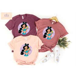 Disney princess shirt, Princess tiger raja shirt,Jasmine shirt, princess jasmine and tiger shirt, magic kingdom jasmine
