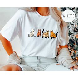Cat Comfort Colors Halloween shirt, Ghost Shirt, Halloween Shirt, Halloween Cat Shirt, Cat Lover Shirt, Funny Cat Shirt,