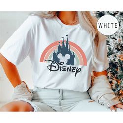 Castle Sunset Silhouette Comfort Colors Shirt, Castle Disney Shirt, Cinderella Castle, Disney Shirt, Magic Kingdom Shirt