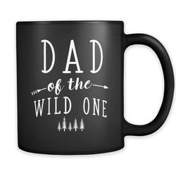 dad of the wild one mug, funny dad mug, dad gift, daddy gift, new dad gift, baby shower gift, baby mug, baby gift, pregn