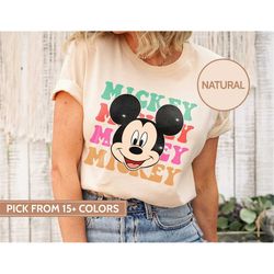 Retro Disney Mickey Shirts, Mickey Minnie, Disney Trip Shirt, Disney Group Shirt, Disney Squad Shirt, Disney Family Shir