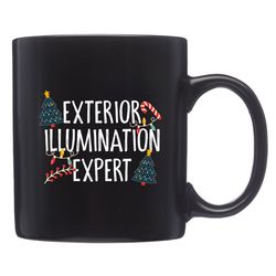 christmas lights mug, contractor mug, contractor gift, handyman mug, handyman gift, christmas mugs, christmas gift mug,