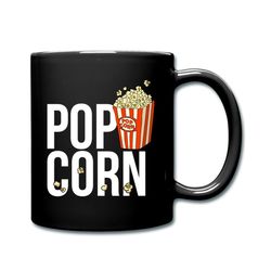 Popcorn Lover Gift, Popcorn Mug, Birthday Gift, Popcorn Gifts, Popcorn Coffee Cup, Popcorn Cup, Funny Popcorn Gift d912