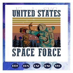 United States Space Force Svg, Nasa Svg, Nasa Astronaut Svg, Nana Astronaut Moon Svg, Vintage Nasa Astronaut Svg, Retro