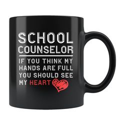 school counselor gift, school counselor mug, counselor coffee mug, gift for school counselor, high school counselor b271