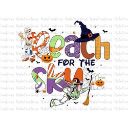 Reach For The Sky Svg, Halloween Masquerade, Trick Or Treat Svg, Spooky Vibes, Svg, Png Files For Cricut Sublimation
