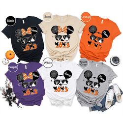 Custom Disney Halloween Shirts, Family Halloween Shirts, Cute Fall Shirt, Halloween Matching Disney Trip Shirt, Hallowee