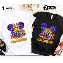 Vintage Disney Mickey And Friends Halloween Shirts, Disney halloween shirt, Mickey So Scary, Disney matching shirt, Disn