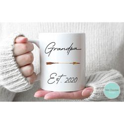 grandpa 2 - fist time grandpa gift, grandpa gift, grandpa mug, new grandpa gift, future grandpa gift, future grandpa mug
