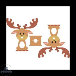 Christmas Baby Reindeer Svg, Christmas Svg, Baby Reindeer Svg