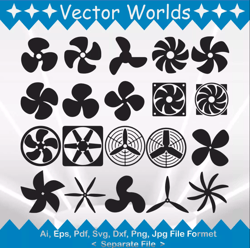 Fan Blade svg, Fan Blades svg, Fan, Blade, SVG, ai, pdf, eps, svg, dxf, png, Vector
