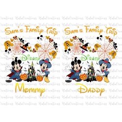 Custom Bundle Family Trip Halloween Png, Trick Or Treat Png, Spooky Vibes Png, Witch Png, Fall Png, Png Files For Sublim