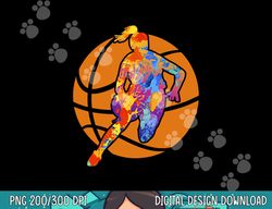 Sports Girls Basketball Player Basketball Graphic  png, sublimation copy