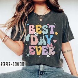 Best Day Ever Comfort Colors Shirt, Colorful Vacay Mode Shirt, Family Trip Shirt, Vacay Mode Shirt, Magical Kingdom Tee,