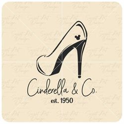 Cinderella & Co SVG, Mouse SVG, Family Vacation Trip SVG, Customize Gift Svg, Vinyl Cut File, Svg, Pdf, Jpg, Png, Ai Pri