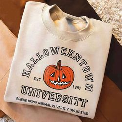Vintage Halloweentown University Shirt, Halloweentown Est 1997 Sweatshirt, Halloween Pumpkin Hoodie, Fall Comfort Colors