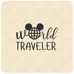World Traveler SVG, Florida Theme Park SVG, Family Trip SVG, Customize Gift Svg, Vinyl Cut File, Svg, Pdf, Jpg, Png, Ai