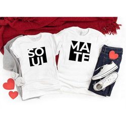 Soul Mate SVG, Valentine's Day SVG, February 14th Couple SVG, Customize Gift Svg, Vinyl Cut File, Svg, Pdf, Png, Printab