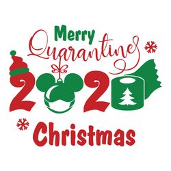 Disney Christmas Quarantined 2020 SVG, Christmas, Christmas Svg, Cricut File
