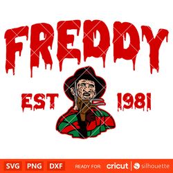Freddy Svg, Never Sleep Again Svg, Nightmare on Elm Street Svg, Horror Movie Halloween Svg
