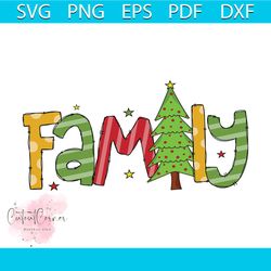 family png, christmas png, xmas tree png, merry christmas png, christmas gift png