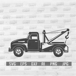 Tow Truck Illustration | Tow truck Svg | Tow Truck Clipart | Towing Truck Svg | Towing Truck Svg File | Tow truck Stenci