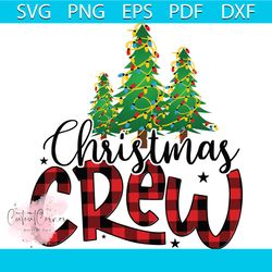 christmas crew png, christmas png, christmas tree png, buffalo plaid png, christmas gift png