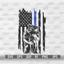 US Police Dad and Son svg | Policeman Clipart | Dad and Son Shirt png | DadLife KidLife Cutfile | Father's Day Stencil|