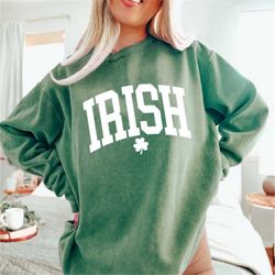 Irish Clover sweater, Comfort Colors, St Patricks Day Tshirt, St Patricks Day Shirt, Saint Patricks Day Tee, Womens Sain