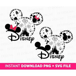 Bundle Family Vacation Svg, Family Trip 2023 Svg, Mouse Ears and Snacks Svg, Magical Kingdom Svg, Couple Trip Svg, SVG F