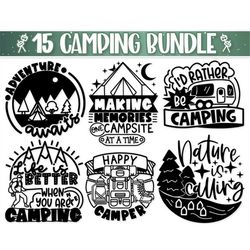 Camping Svg | Camper Svg | Svg Files For Cricut
