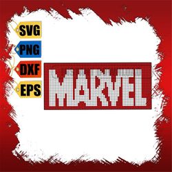 Marvel Logo Svg, Hero Logo Svg, Movie Svg, A Letter Svg, Avengers Svg