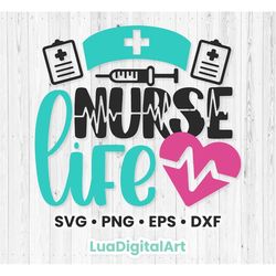 Nurse Life Svg | Nurse Svg | Nursing Svg