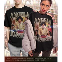 ANGELA BASSETT Vintage Shirt, Angela Bassett Homage Tshirt, Angela Bassett Fan Tees, Angela Bassett Retro 90s Sweater, A