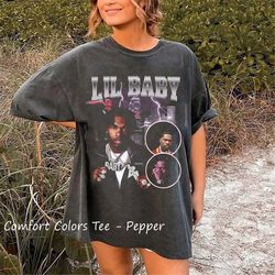 vintage lil baby t-shirt, lil baby rap shirt, lil baby bootleg t-shirt, retro lil baby shirt,  lil baby merch, rap tee,