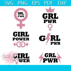 Girl power bundles svg, Girl power svg, Girl power t shirt