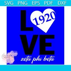 Love 1920, 1920 zeta phi beta, Zeta Phi beta svg, Z phi B