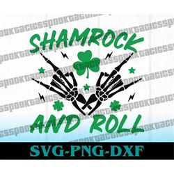 St Patricks Day SVG, shamrock and roll SVG, paddys pub svg, Cricut cut file, easter svg, easter png, Silhoutte file, dig