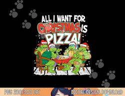 Teenage Mutant Ninja Turtles Pizza For Christmas png, sublimation copy