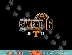 Tennessee Volunteers Sweet 16 2023 March Madness Basketball  png, sublimation copy