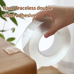 2M Nano Tape Transparent Non Marking Waterproof Tape Non Marking Double Sided Tape Reusable
