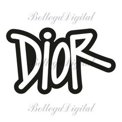 Dior outline Logo Svg