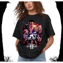 Evil Dead 2 Halloween Horror Movie Tee, Shirt for Men ,Gift for scary movies lover, halloween family tee, halloween part