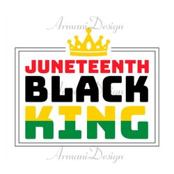 Juneteenth Black King Sublimation Svg, Juneteenth Day Svg, Black King Svg, Black History Svg, Black Day Svg, Freedom Sub