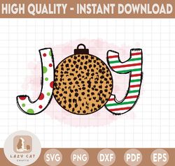Joy Sublimation PNG Design, Christmas PNG, Christmas png file for sublimation printing, Leopard png, Tie Dye png, Clip A